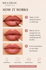 Peel-Off Lip Liner Tint | Defined lips that stay all day
