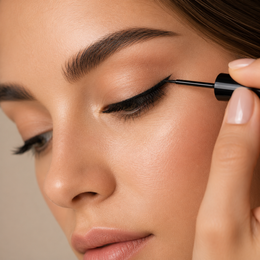 Apply the eyeliner