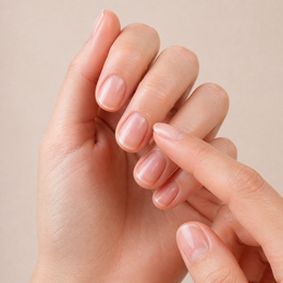Apply to clean nails
