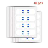 40-120PCS V-Shape Face Wrinkle Sagging Skin Adhesive Tape Lifting Face Stickers Invisible Transparent Thin Face Patche Lift Tool