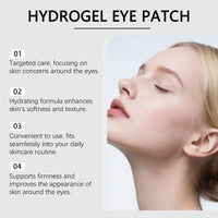 Peptide Collagen Hydrogel Eye Patch Reduce Wrinkles Dark Circles With Copper Peptide Niacinamide Firming Hydrating Gel Eye Pads