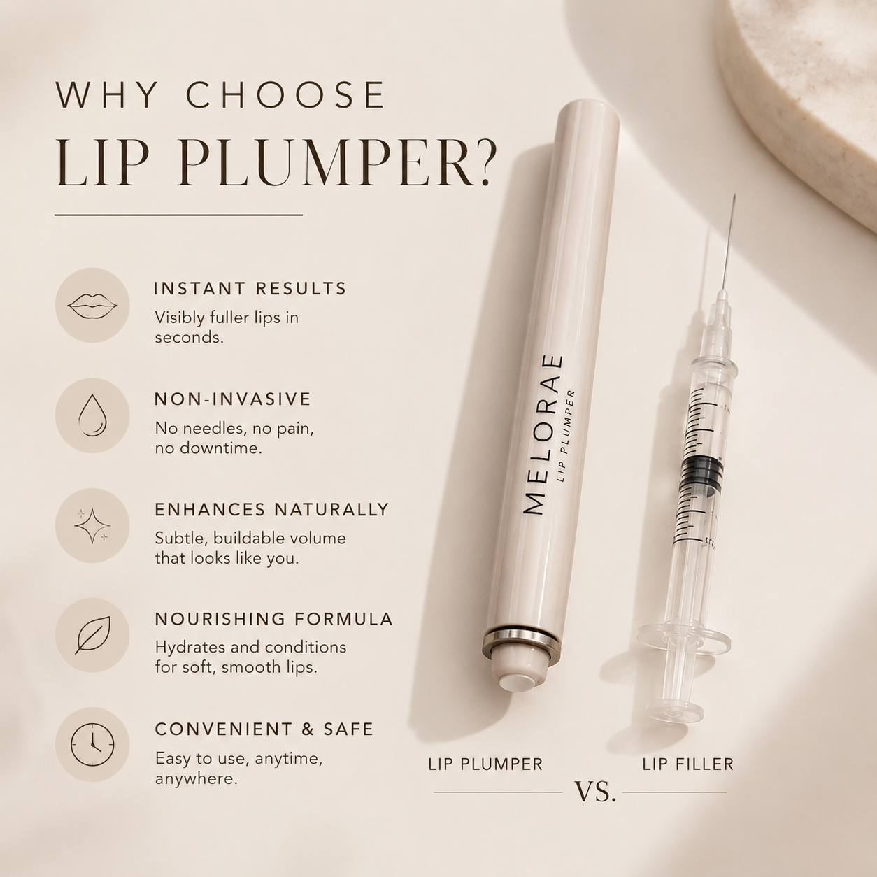 The Lip Plumper difference